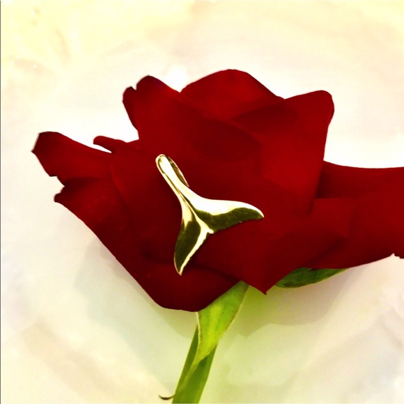 14k Gold Whales Tale Polished Pendent Necklace Custom Made on Maui Preowned - Picture 8 of 15